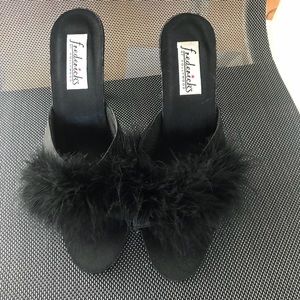 Fredericks of Hollywood slippers
